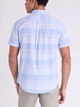 Рубашка хлопковая летняя мужская U.S. Polo Assn 11H0280-VQ00A(AZURE BLUE) M Голубая (786662488621) - изображение 2