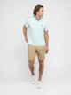 Поло длинное мужское U.S. Polo Assn 113045-9800A(MINT TEA HEATHER) XL Мятное (786662207284) - изображение 3