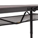 Стіл Bo-Camp Melrose Oval 120x80 cm Wood look Mat Black/Wood (1112-DAS302785) - зображення 10