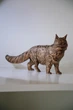 Статуэтка кота мейн-кун из натурального бука (высота 13,5 см) - изображение 6