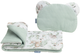 Komplet do wózka Sensillo Wafel poduszka + koc miętowy (5908310390789) - obraz 1