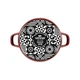 Каструля з кришкою VITRINOR GARNET 2114830 26 см 5 л бордова - зображення 3