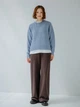 Брюки на флисе женские Uniqlo 81282554 2XL Коричневые (1159859103) - изображение 3