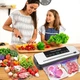 Вакууматор бытовой аппарат для упаковки продуктов вакуумом Vacuum Sealer 9865 Вакуумный домашний упаковщик для длительного хранения с пакетами - изображение 2