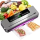 Вакууматор бытовой аппарат для упаковки продуктов вакуумом Vacuum Sealer 9865 Вакуумный домашний упаковщик для длительного хранения с пакетами - изображение 7