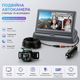 Детская автокамера-монитор VONLUXE: 4.3" дисплей, Ночное видение HD, обзор 160°, Магнитное крепление, Питание 12V (Black) - изображение 1