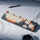 Клавиатура HOCO GM61 Murphy 3-color wired keyboard (english version) 104 keys, IPX4, USB, 1.45m, grey - изображение 8