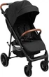 Wózek spacerowy Caretero Elma Lekki czarny 86 x 56 x 110 cm (5908310397191) - obraz 1