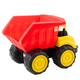 Duża wywrotka LEAN Toys do piasku z funkcją wysypu Pojazd budowlany Czerwono-Żółta (703929) (5905991053408) - obraz 3