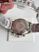 Чоловічий наручний годинник Emporio Armani Watch Mario AR11306 44мм брендовий срібний із синім циферблатом - зображення 8