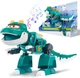 Игрушка динозавр Super Wings Dinosaur Tino Тино: звук, свет, водяной пар, новый герой Season 6 (760437) - изображение 1