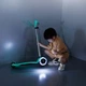 Самокат Micro серії Maxi Deluxe Glow LED – Желейний зелений - изображение 2