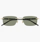 Сонцезахисні окуляри MONT BLANC Green/Gold MB0344S-005-54 MISC - зображення 1
