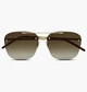 Сонцезахисні окуляри SAINT LAURENT Brown/Gold SL-309-RIMLESS-003-58 MISC - зображення 1