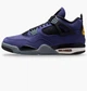 Кроссовки Air Jordan 4 Retro Lakers Violet FV5029-500 40.5 - изображение 1