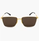 Солнцезащитные очки BOTTEGA VENETA Brown/Gold BV1267S-002-58 MISC - изображение 1
