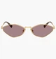 Солнцезащитные очки MIU MIU Pink/Gold 56ZS-5AK20I-56 MISC - изображение 1