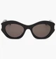 Сонцезахисні окуляри SAINT LAURENT Grey/Black SL-639-001-52 MISC - зображення 1