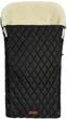 Śpiworek Sensillo do wózka lub sanek pikowany czarny 95 × 40 cm (5908310392110) - obraz 1