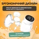 Молокоотсос электрический аккумуляторный, легкий и компактный LELIK Comfort Care с режимом массажа, черный + Подарок пакеты для хранения грудного молока LELIK™ BPA Free, двухслойные, сертифицированные, 150 мл, 30 шт. - изображение 6