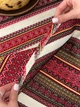 Льняная скатерть с украинским орнаментом "Грация" - 200х150 см - изображение 14