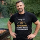 Фартух кухонний чоловічий з вишивкою «Коли ти кращій, важко бути скромним» чорний (0439) - зображення 1