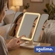 Косметичне дзеркало для макіяжу Soulima LED-підсвітка, 3 панелі, збільшення 2x і 3x, акумулятор 600 мА·год (26952) - зображення 3