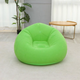Надувне крісло-пуф Inflatable Sofa / Надувне крісло-мішок 110×110×85 см Зелений HDSYR_436 - зображення 4