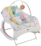 Детское кресло-качалка Fisher Price / Детский шезлонг с музыкальной подвеской и регулируемой спинкой - изображение 5