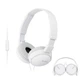 Наушники Sony MDR-ZX110AP White - изображение 1