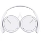 Наушники Sony MDR-ZX110AP White - изображение 2