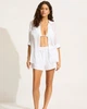 Пляжна сорочка жіноча Seafolly М Білий (55428-TO-white) - зображення 3