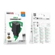 Мережевий зарядний пристрій BOROFONE BAS82A Star single port QC3.0 charger set (Type-C) (EU) Black (6941991126741) - изображение 2