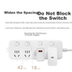 Удлинитель Xiaomi Mijia Power Strip, 4 розетки, 1.8 м, белый - изображение 3