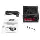 Комп'ютерний блок живлення 2E Basic Power 500W, 80, 120мм, 1xMB 24pin(20+4), 1xCPU 8pin(4+4), 3xMolex, 4xSATA, 2xPCIe 8pin(6+2) - зображення 5