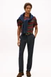 Футболка Tommy Hilfiger 48(M) Бордовый с полоской (143434) - изображение 3