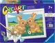 Malowanie po numerach Ravensburger CreArt Królicze przyjaciele 12023248 (4005555232483) - obraz 1