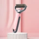 Колтунорез Taotaopets 04A4414 Pink для удаления подшерстка шерсти для собак и кошек - изображение 2