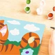 Malowanie po numerach Ravensburger CreArt Kot z motylem 12023250 (4005555232506) - obraz 4