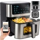 Аэрофритюрница без масла RUHHY 25512 XXL 8 л — Air Fryer, 10 программ, сенсорное управление, антипригарная чаша - изображение 1