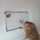 Магнитная маркерная доска 60×40 см Maaleo 24325 — флипчарт для записей + маркеры, магниты, губка - изображение 10