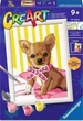 Malowanie po numerach Ravensburger CreArt Mały chihuahua 12023255 (4005555232551) - obraz 1