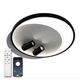 Люстра светодиодная потолочная LUMINARIA GEOMERTIA DOWNLIGHT 90W 2R WHITE-BLACK / LED светильник (с пультом) - изображение 1