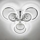 Світильник світлодіодний стельовий LUMINARIA LILY RGB 90W 7R CHROME/ICE люстра LED (з пультом) (2221115435) - изображение 3