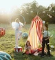 Декоративний балдахін PartyDeco Цирк червоно-білий (5904555070851) - зображення 3