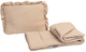 Komplet do wózka Sensillo Muslin poduszka + koc beżowy (5908310395500) - obraz 1