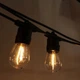 Садова гірлянда 15м з 15 LED-лампами E27 - декоративне освітлення для саду, тераси, балкона, SuperLED - зображення 10