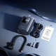 Автомобільний компресор насос Baseus GoTrip VA1 Super Mini Wired Inflator 22-Cylinder Black C0119701 - изображение 10