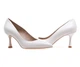 Туфлі човники жіночі Bravo Moda 0217/BEZ GWHITE 39 Білий - зображення 5