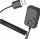 FM модулятор Borofone BC49 Bluetooth 5.3 USB AUX підтримка microSD чорний для автомобіля - зображення 5